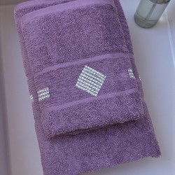 ΣΕΤ ΠΕΤΣΕΤΕΣ 2ΤΜΧ ΜΕ ΣΤΡΑΣ DIAMOND ΛΕΒΑΝΤΑ  ΣΕ ΚΟΥΤΙ 50Χ90+70Χ140 LINEAHOME