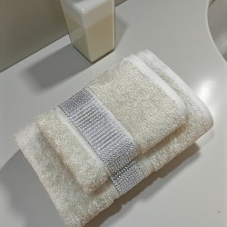 ΣΕΤ ΠΕΤΣΕΤΕΣ 2ΤΜΧ ΜΕ ΣΤΡΑΣ LINE ΜΠΕΖ  ΣΕ ΚΟΥΤΙ 50Χ90+70Χ140 LINEAHOME