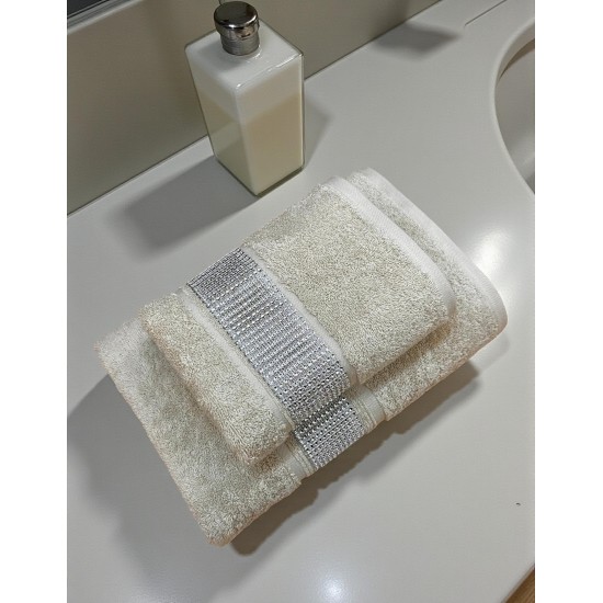 ΣΕΤ ΠΕΤΣΕΤΕΣ 2ΤΜΧ ΜΕ ΣΤΡΑΣ LINE ΜΠΕΖ  ΣΕ ΚΟΥΤΙ 50Χ90+70Χ140 LINEAHOME