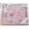 ΣΕΤ 4ΤΜΧ ΒΡΕΦΙΚΟ BAMBINI FLEECE  ΡΟΖ LINEAHOME