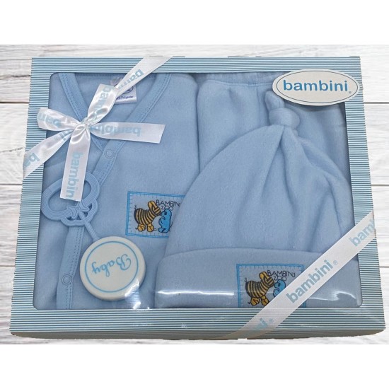 ΣΕΤ 4ΤΜΧ ΒΡΕΦΙΚΟ BAMBINI FLEECE  ΣΙΕΛ LINEAHOME