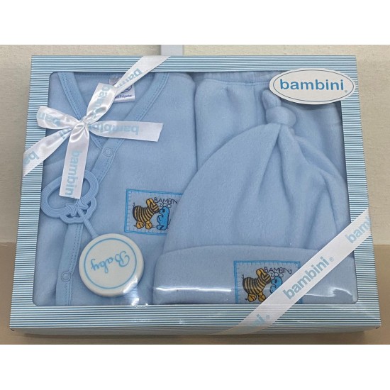 ΣΕΤ 4ΤΜΧ ΒΡΕΦΙΚΟ BAMBINI FLEECE  ΣΙΕΛ LINEAHOME