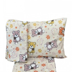 ΣΕΤ ΣΕΝΤΟΝΙ(Α) TEDDY STAR  ΜΠΕΖ (2)160X240 + (1) 50X70 LINEAHOME