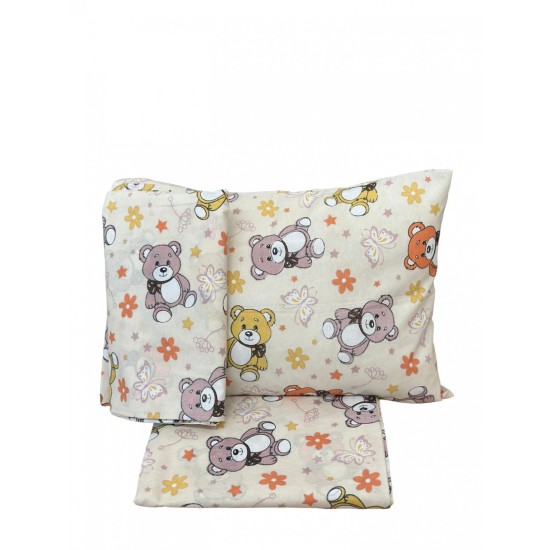 ΣΕΤ ΣΕΝΤΟΝΙ(Α) TEDDY STAR  ΜΠΕΖ (2)160X240 + (1) 50X70 LINEAHOME