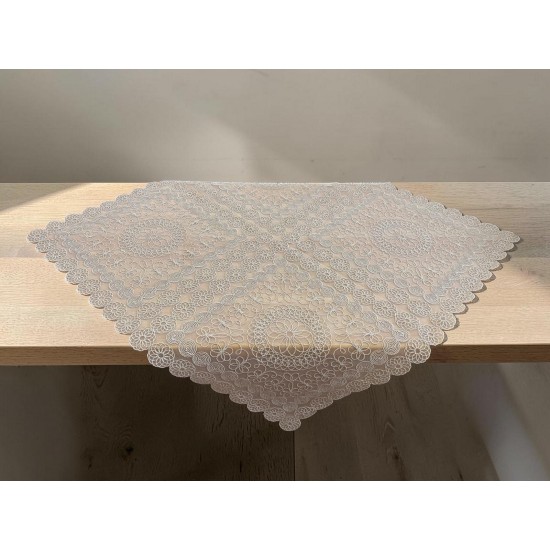 ΚΑΡΕ TREVI ΜΠΕΖ ΔΑΝΤΕΛΑ ΒΟΥΑΛ 100χ100 LINEAHOME