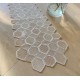 ΤΡΑΒΕΡΣΑ CELL ΓΚΡΙ ΔΑΝΤΕΛΑ ΒΟΥΑΛ 45χ160 LINEAHOME