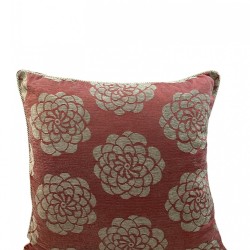 ΜΑΞΙΛΑΡΟΘΗΚΗ ΣΕΝΙΛ HIBISCUS  65x65 ΚΕΡΑΜΙΔΙ LINEAHOME