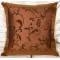 ΜΑΞΙΛΑΡΟΘΗΚΗ ΤΑΦΤΑΣ SILK GARDEN CHOCOLAT 40X40 LINEAHOME