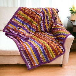 ΚΟΥΒΕΡΤΑ ΚΑΝΑΠΕ DOUBLE-PLY SHERPA ZIC ZAC 160Χ210 160X210 LINEAHOME