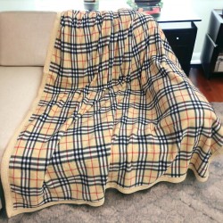 ΚΟΥΒΕΡΤΑ ΚΑΝΑΠΕ ΜΟΝΟ SHERPA BRITAIN 160Χ210 160X210 LINEAHOME