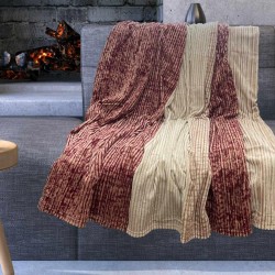 ΚΟΥΒΕΡΤΑ ΡΙΧΤΑΡΙ ΚΑΝΑΠΕ  DEGRADE ΣΑΠΙΟ ΜΗΛΟ 200Χ220 LINEAHOME