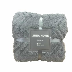 ΚΟΥΒΕΡΤΑ ΡΙΧΤΑΡΙ ΚΑΝΑΠΕ ΓΟΥΝΙΝΟ ARROW ΓΚΡΙ 150Χ200 LINEAHOME