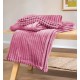 ΚΟΥΒΕΡΤΑ ΡΙΧΤΑΡΙ ΚΟΤΛΕ DUSTY PINK 200X220 LINEAHOME