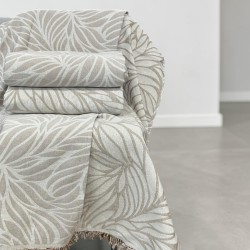 ΡΙΧΤΑΡΙ  ΒΑΜΒΑΚΕΡΟ OLEA MΠΕΖ ΑΠΟ 180X320 LINEAHOME