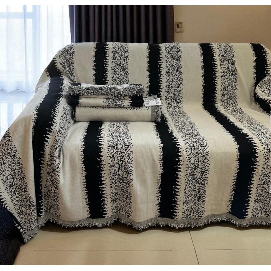 ΡΙΧΤΑΡΙ ΣΕΝΙΛ BENGAL ΜΑΥΡΟ ΜΕΜΟΝΩΜΕΝΑ 180Χ300 LINEAHOME