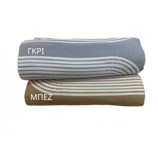 ΡΙΧΤΑΡΙ ΣΕΝΙΛ ELGIN ΓΚΡΙ ΜΕΜΟΝΩΜΕΝΑ 180Χ300 LINEAHOME