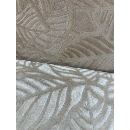 Αντιολισθητικό ριχτάρι βελούρ  σετ 3τμχ. LINEAR ΜΟΚΑ LINEAHOME