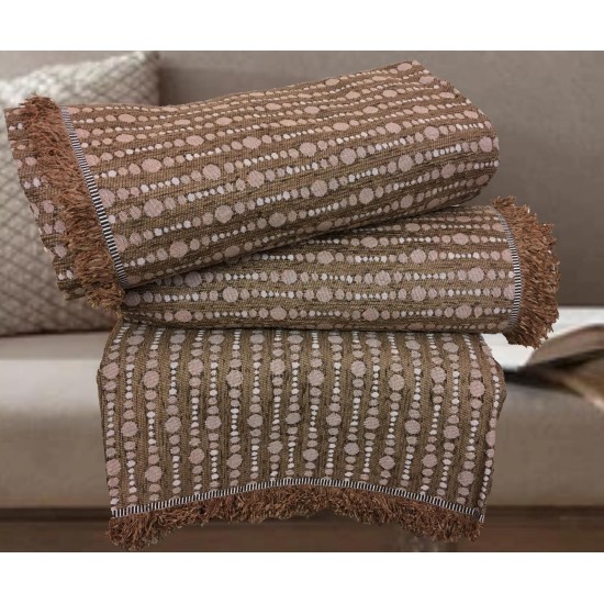 ΡΙΧΤΑΡΙ CHENILLE ΣΕΤ 3ΤΜΧ BEADS ΜΟΚΑ LINEAHOME