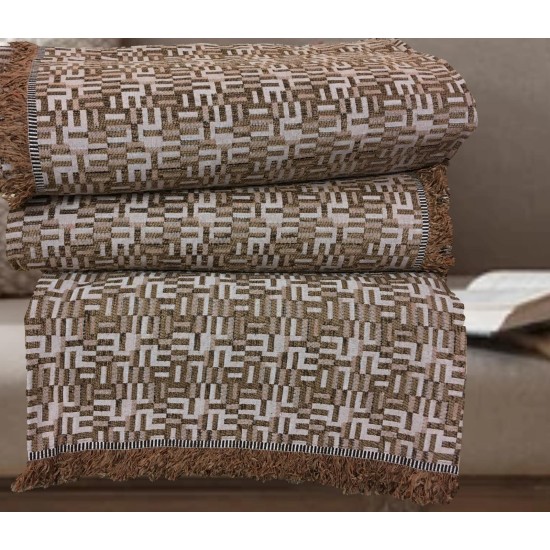 ΡΙΧΤΑΡΙ CHENILLE ΣΕΤ 3ΤΜΧ. ΝΟΤΑ  ΜΟΚΑ LINEAHOME