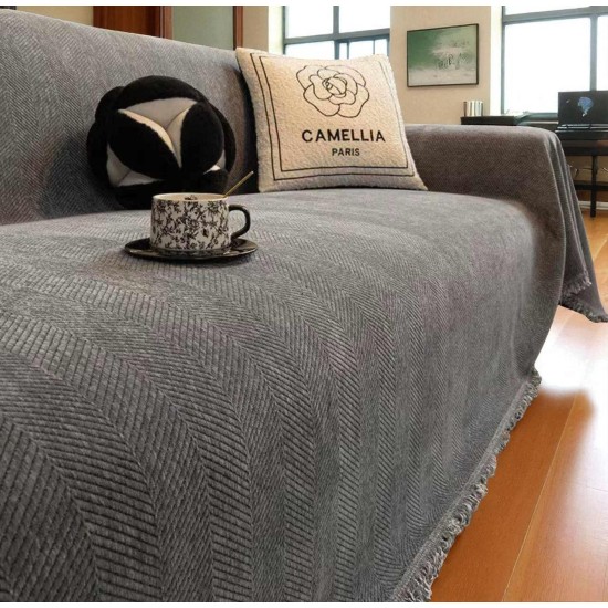 ΡΙΧΤΑΡΙ ΣΕΝΙΛ ΣΕΤ 3ΤΜΧ COD ΓΚΡΙ 180Χ160+180Χ240+180Χ300 LINEAHOME