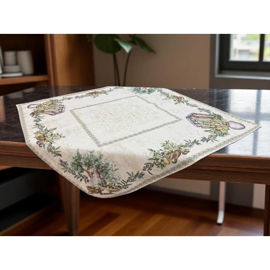 ΚΑΡΕ ΣΤΟΦΑ ΙΣΠΑΝΙΑΣ ΔΑΜΑΣΚΟ ELIA  90Χ90 LINEAHOME