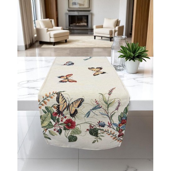 ΡΑΝΕΡ ΣΤΟΦΑ ΔΑΜΑΣΚΟ ΙΣΠΑΝΙΑΣ  PAPPILION 45Χ140 LINEAHOME