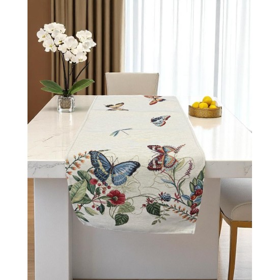 ΡΑΝΕΡ ΣΤΟΦΑ ΔΑΜΑΣΚΟ ΙΣΠΑΝΙΑΣ  PAPPILION 45Χ140 LINEAHOME