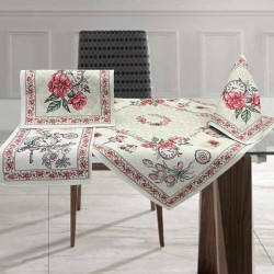 ΣΕΤ 5ΤΜΧ ΚΑΡΕ ΣΤΟΦΑ ΔΑΜΑΣΚΟ ΙΣΠΑΝΙΑΣ   RETRO LINEAHOME