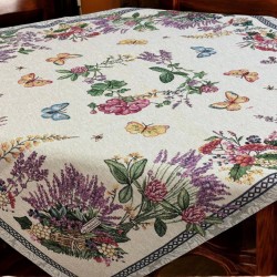 ΣΕΤ 5ΤΜΧ  ΣΤΟΦΑ ΙΣΠΑΝΙΑΣ ΔΑΜΑΣΚΟ LEVANTE ΤΡΑΠ/ΡΕ 140Χ140 ΚΑΡΕ 100Χ100 + ΤΡΑΒΕΡΣΑ  45Χ140 + LINEAHOME