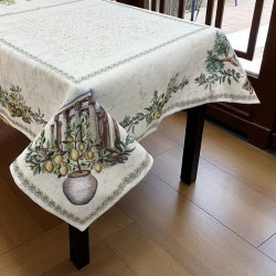 ΤΡΑΠΕΖΟΜΑΝΤΗΛΟ ΔΑΜΑΣΚΟ ΣΤΟΦΑ ΙΣΠΑΝΙΑΣ ELIA LINEAHOME