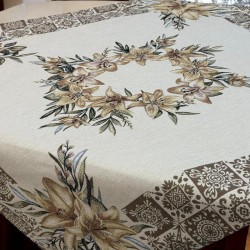 ΤΡΑΠΕΖΟΜΑΝΤΗΛΟ ΣΤΟΦΑ ΙΣΠΑΝΙΑΣ ΔΑΜΑΣΚΟ IRIDANOS   140Χ140 LINEAHOME