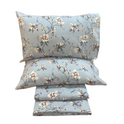 ΣΕΤ ΣΕΝΤΟΝΙΑ ΕΜΠΡΙΜΕ MAGNOLIA ΓΚΡΙ   ΔΙΠΛΟ 200x240 LINEAHOME