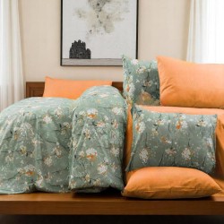 ΣΕΤ ΣΕΝΤΟΝΙΑ ΕΜΠΡΙΜΕ MURAL ΜΕΝΤΑ 315 ΔΙΠΛΟ 200x240 LINEAHOME