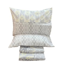 ΣΕΤ ΣΕΝΤΟΝΙΑ ΕΜΠΡΙΜΕ SERGE  ΔΙΠΛΟ 200x240 LINEAHOME