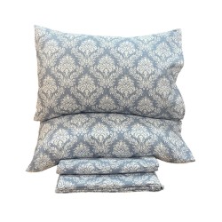 ΣΕΤ ΣΕΝΤΟΝΙΑ ΕΜΠΡΙΜΕ KING SIZE BAROQUE ΓΑΛΑΖΙΟ 240X260 LINEAHOME