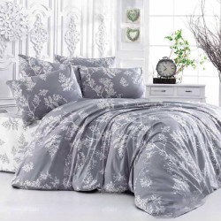 ΣΕΤ ΣΕΝΤΟΝΙΑ ΕΜΠΡΙΜΕ ΥΠΕΡΔΙΠΛΑ TREE ΓΚΡΙ 220Χ240 LINEAHOME