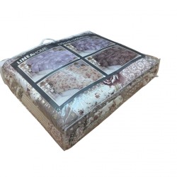 ΣΕΤ ΚΟΥΒΕΡΛΙ 3ΤΜΧ.  ΣΕ061  ΥΠΕΡΔΙΠΛΟ ΥΠΕΡΔΙΠΛΟ 220Χ240 + 2 ΜΑΞΙΛΑΡΟΘΗΚΕΣ 50Χ70 LINEAHOME