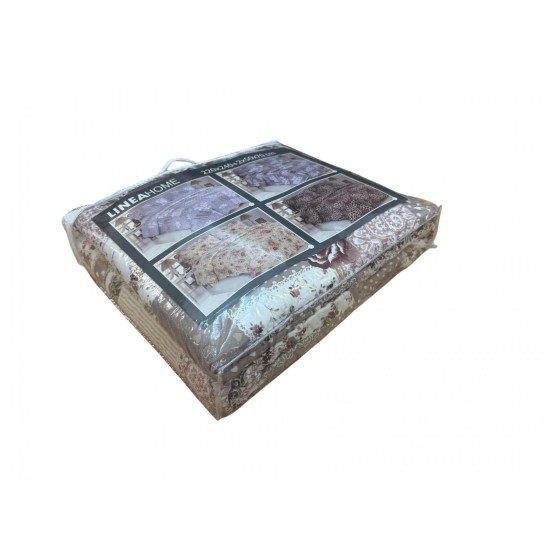 ΣΕΤ ΚΟΥΒΕΡΛΙ 3ΤΜΧ.  ΣΕ061  ΥΠΕΡΔΙΠΛΟ ΥΠΕΡΔΙΠΛΟ 220Χ240 + 2 ΜΑΞΙΛΑΡΟΘΗΚΕΣ 50Χ70 LINEAHOME