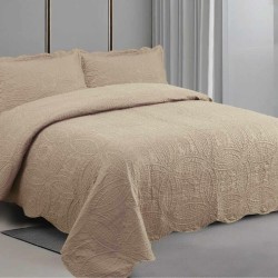 ΣΕΤ ΚΟΥΒΕΡΛΙ ΜΟΚΑ  ΜΟΝΟΧΟΧΡΩΜΟ 220 × 240 cm + (1 )50 × 70 LINEAHOME