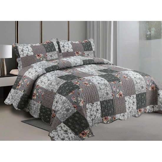 ΣΕΤ ΚΟΥΒΕΡΛΙ   ΣΕ015 220 × 240 cm + (2)50 × 70 LINEAHOME