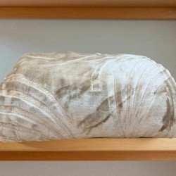 ΚΟΥΒΕΡΤΑ ΑΝΑΓΛΥΦΗ  ΒΕΛΟΥΤΕ SPIN SILK TOUCΗ ΜΠΕΖ ΥΠΕΡΔΙΠΛΗ 220Χ240 LINEAHOME