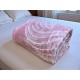 ΚΟΥΒΕΡΤΑ ΑΝΑΓΛΥΦΗ  ΒΕΛΟΥΤΕ SPIN SILK TOUCΗ ΡΟΖ ΜΟΝΗ 160X220 LINEAHOME