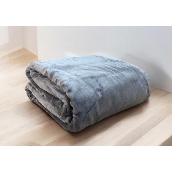 ΚΟΥΒΕΡΤΑ  ΒΕΛΟΥΤΕ  ΓΚΡΙ 200x240 200Χ240 LINEAHOME