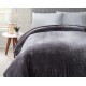 ΚΟΥΒΕΡΤΑ  ΒΕΛΟΥΤΕ  ΓΚΡΙ 200x240 200Χ240 LINEAHOME