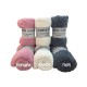 ΚΟΥΒΕΡΤΑ CORAL FLEECE NOCE ΠΟΥΔΡΑ 160X220 LINEAHOME