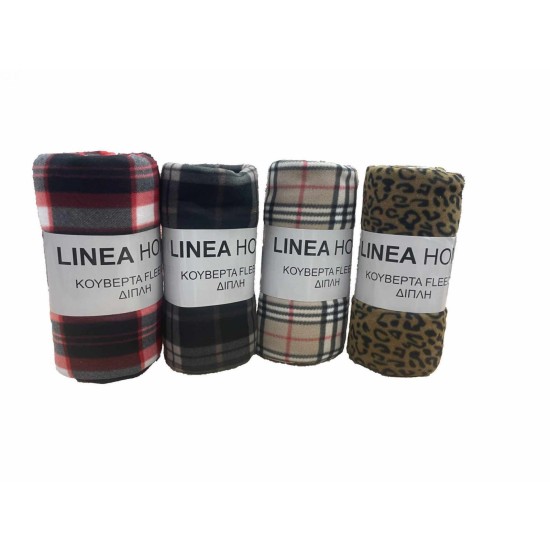 ΚΟΥΒΕΡΤΑ ΦΛΙΣ ΚΑΡΩ AURORA 150X200 LINEAHOME