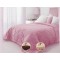 ΚΟΥΒΕΡΤΟΠΑΠΛΩΜΑ ΑΝΑΓΛΥΦΟ EXPLORA  ΜΟΝΟ DUSTY PINK 160X210 LINEAHOME