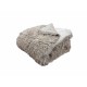 ΚΟΥΒΕΡΤΟΠΑΠΛΩΜΑ ΓΟΥΝΙΝΟ HAIRY DUSTY PINK ΜΟΝΟ 160X210 LINEAHOME
