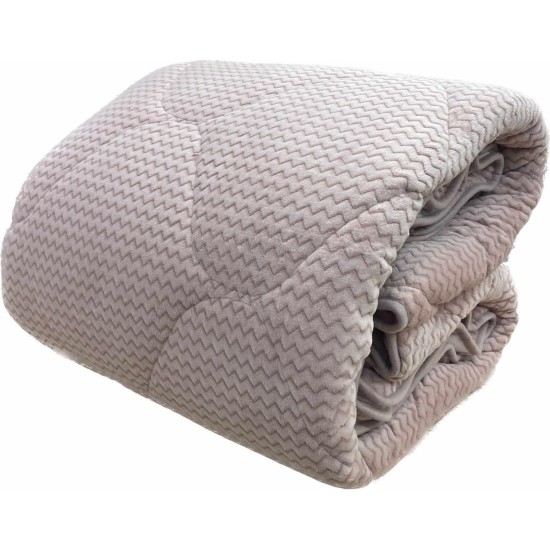 ΚΟΥΒΕΡΤΟΠΑΠΛΩΜΑ ΥΠΕΡΔΙΠΛΟ ZIC ZAC ΠΟΥΔΡΑ 215Χ230 LINEAHOME