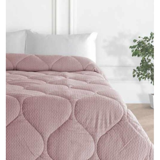 ΚΟΥΒΕΡΤΟΠΑΠΛΩΜΑ ΥΠΕΡΔΙΠΛΟ ZIC ZAC ΠΟΥΔΡΑ 215Χ230 LINEAHOME